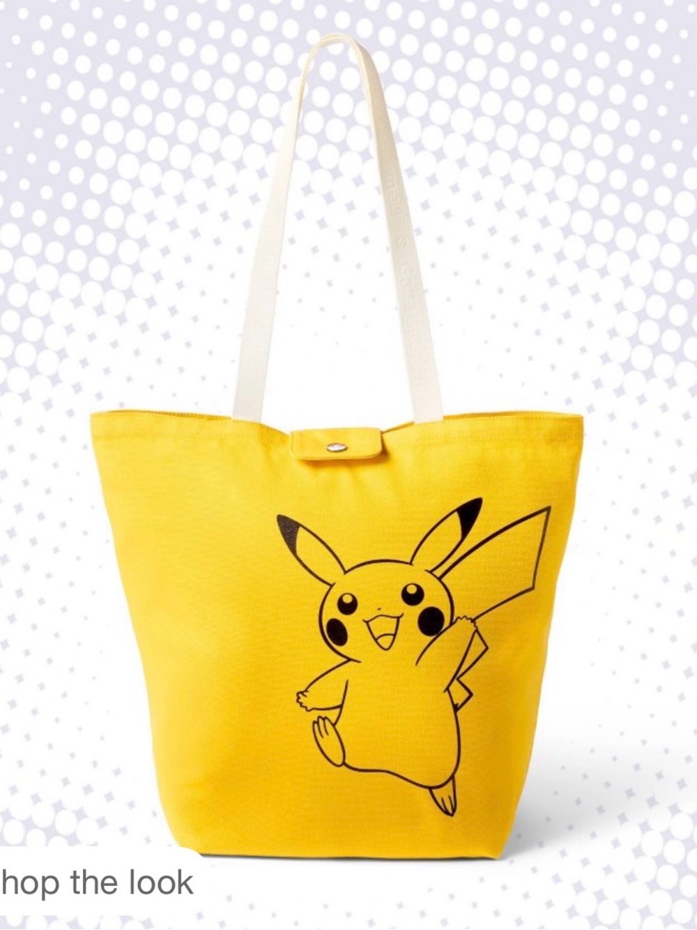 Pokémon x Target Yellow Pikachu Tote Bag